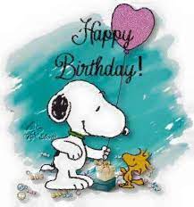 Snoopy Woodstock Happy Birthday Buon Compleanno Compleanno Snoopy Auguri Di Compleanno Divertenti