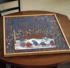 Jigsaw Puzzle Board Jigsaw Puzzles Puzzle Storage Jigsaw Puzzle Table