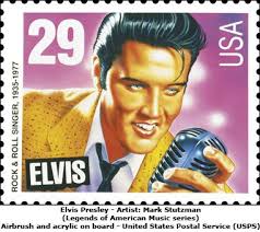 Elvis 1993 Elvis Elvis Presley Biography Stamp