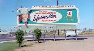 First national bank, what banking should be. Billboard Arizona Welcomes You In The 1960s 1st National Bank Of Arizona Brad Hall On Patreon Arizona History Arizona 1st National Bank