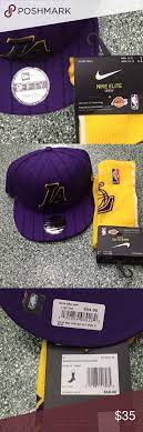 La Lakers New Era Hat With Nike Socks New Era Hat New Era Nike Socks