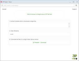 Download the latest version of the top software, games, programs and apps in 2021. Zip Reader Extension Opera Add Ons