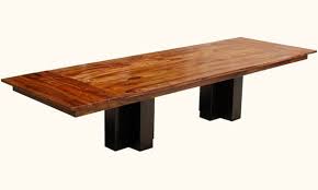 Smaller models make for great end or accent tables in the living room, family room, bedroom or even dining room. 20 Gorgeous Extra Large Rectangular Dining Tables Home Design Lover