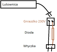 Zmniejszanie Temperatury Lutownicy Oporowej Za Pomoca Diody