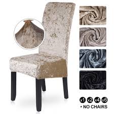 4.3 out of 5 stars 4,432. Slip Covers Crushed Velvet Dining Chair Cover Elastic Chair Slipcover Dining Room Chair Case Home Furniture Diy