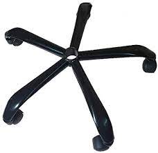 They cannot be zinc plated, anodized, galvanized or metalized because when they are welded to the frame, those finishes will cause harmful fumes for the welder. Mrc Chairs Parts Chair Accessories Heavy Duty Chair Base With Wheels Chair Stand Stand Replacement Metal 25 Inches With Nylon Wheels Black Amazon In Home Kitchen