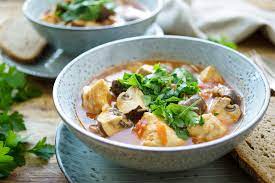 Autumn Chicken And Mushroom Stew Recipe Elle Republic