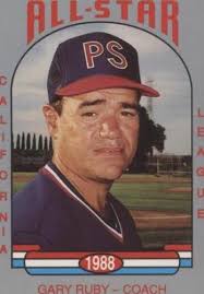 Gary Borg 1989 Cal League All-Stars #34 Stockton Ports