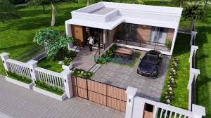 Whether for gaining new living space, improving the energy balance or environmental protection, flat roofs thus fulfill many more functions than just topping off a building. Modern House Plans 11x10 5 Flat Roof 2 Bedrooms Samhouseplans