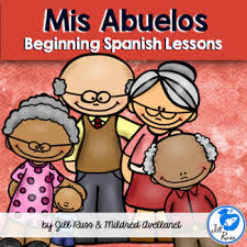 Download Grandparents Day Spanish Worksheets Teaching Resources Tpt