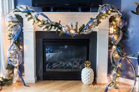 How to make stunning diy christmas garland like a pro. How To Make A Christmas Garland For The Fireplace Mantel
