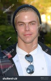 Derek Hough Aces Angels Celebrity Poker Stock Photo 104429249