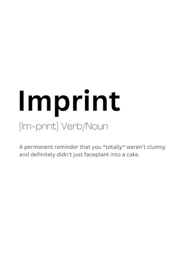 Imprint Definition Meaning Art Print by Kaigozen – Fy!