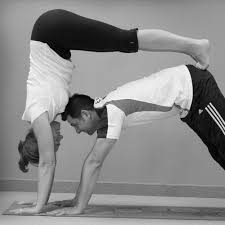 Kid Yoga Pictures With Two People Amashusho Images