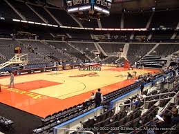 seat view from section 107 at state farm arena atlanta hawks