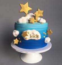 Last updated on september 4, 2020 emoji cakes could be one of the best options … 1st Birthday Boy Satin Ice Baby Birthday Cakes Blue Birthday Cakes Christening Cake Boy