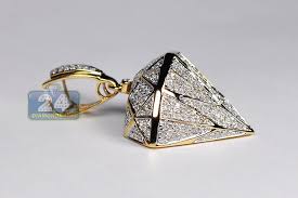 Also set sale alerts and shop exclusive offers only on shopstyle. Mens Loose Diamond Shape 3d Pendant 14k Yellow Gold 1 60 Carat