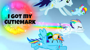 Soarin's old cutie mark, which appeared on the suits of all the male wonderbolts and of course on soarin' himself at the end of season 2, was retconned in episode 10 of season 4 (rainbow falls). Mlp Nextgen Speedpaint I Got My Cutiemark Rainbow Dash S Son Base Edit My Little Pony Youtube