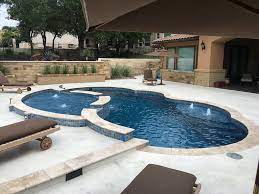 Diy pool kit, shell, authorized installation, turnkey; Fiberglass Swimming Pools Gemini Model Aquamarine Pools Fiberglass Swimming Pool Photos