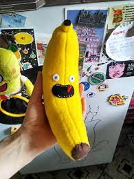 Plush Banana Banana Toy Cute Plush Handmade Toys