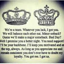 Every King Needs His Queen 2 Hold Him Down Love Quotes Relationship Relationship Quotes