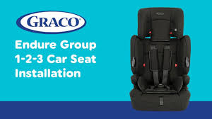 Installation Guide For Graco Endure Group 1 2 3 Car Seat Smyths Toys Youtube