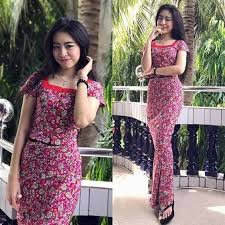 Top 20 Burmese Traditional Dress Trends 2019 Fashion 2d Myanmar Traditional Dress Traditional Dresses Trending Dresses