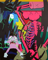 Who Is Kaws Kaws Wallpaper Kaws Painting Art