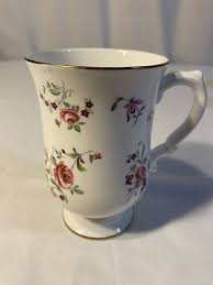 Royal Victoria Fine Bone China Pedestal Cups-England