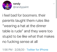 Okboomer Boomer Millennial Genz Funny Twitter Posts Nerd Memes Funny Pictures Can T Stop Laughing