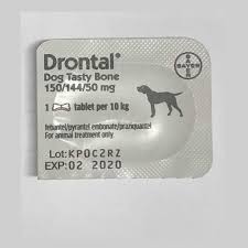 The drug further causes vacuolization and disintegration of the. Drontal Tasty Bone Shaped Dog Wormer Dispensed 1 Tablet