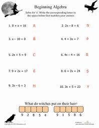 Kids love learning with different activities in the classroom and these task cards will help prepare them for end of year testing. Algebra For Beginners Worksheet Education Com Algebra Worksheets Pre Algebra Basic Algebra