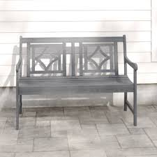 See more ideas about contemporary garden, garden bench, contemporary. Modern Contemporary Outdoor Benches Free Shipping Over 35 Wayfair