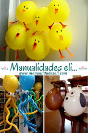 Normalmente se elige un personajes de dibujos animados, de películas, etc. Anima Tus Fiestas Infantiles Con Estas 13 Ideas De Globos En Forma De Animalitos A Todos Gustara En 2020 Manualidades Escolares Globos Manualidades
