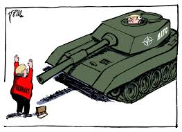 Tank man, as he became known, became an iconic image from the protests. A Take Off On The Famous Photograph Of Tank Man Who Peacefully Confronted A Chinese Tank