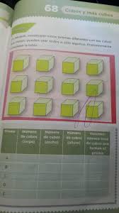Paco el chato 6 grado matematicas pagina 127 : Realiza El Desafio Matematico 68 Cubos Y Mas Cubos El Cual Se Encuentra Ubicado En La Pagina 127 Brainly Lat