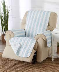 Refresh your decor for spring while also protecting your furniture! Reversible Quilted Coastal Furniture Protectors The Lakeside Collection
