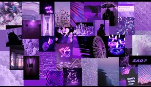 Looking for the best aesthetic wallpapers? Purple Collage Macbook Air Wallpaper Aesthetic Desktop Wallpaper Macbook Wallpaper