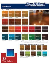 Southern Concrete Designs Llc Color Charts