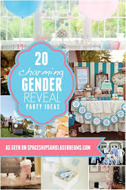 Choose from a variety of cute gender reveal themes for boys and girls, offering everything from tableware and decorations to gifts for the expectant mom. 20 Charming Gender Reveal Party Ideas And Themes Spaceships And Laser Beams