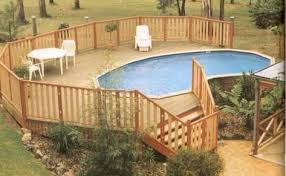 Building Above Ground Pool Deck Bing Images Backyard Pool Above Ground Swimming Pools In Ground Pools