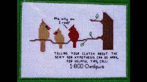 So, you may remember my el project from a few years ago. Subversive Cross Stitching Youtube
