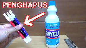 Cara Menghapus Spidol Permanen Di Kertas Youtube