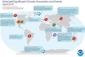 Global Climate Report April 2019 State Of The Climate