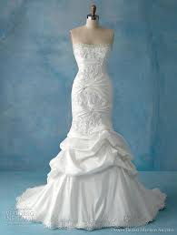 Ariel The Little Mermaid Ariel Mermaid Silhouette Wedding Gown In Re Embroi Fairy Tale Wedding Dress Ariel Wedding Dress Disney Princess Wedding Dresses