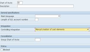 What Are The Major Components Of A Chart Of Accounts Sap