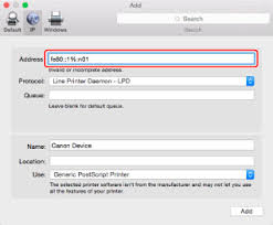 These two id values are unique and will not be. Canon Knowledge Base Installing The Driver Software Via A Network For Macos