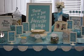 Drape it above your dessert or ice give birthday party balloons a totally fresh twist: Favorite Things 90th Birthday Party 90th Birthday Party Theme 90th Birthday Parties 90th Birthday