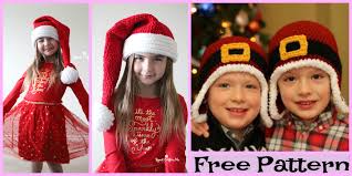 This is a cheery little hat that will make the kids smile. Cute Crochet Santa Hat Free Patterns Diy 4 Ever