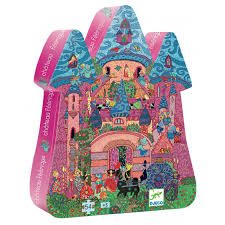 Themed crossword puzzles with a human touch. Fairy Castel Silhouette Puzzle 54p The Little Zebra